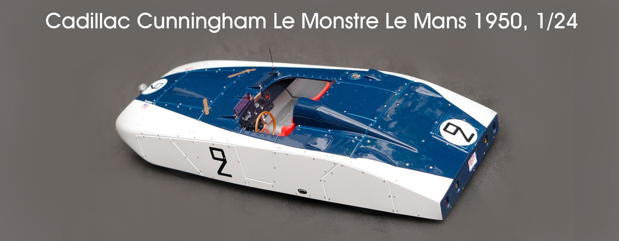 Cadillac Cunningham Le Monstre Le Mans 1950, 1/24